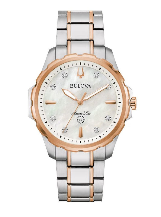 Reloj Bulova Marine Star para mujer. 98P228
