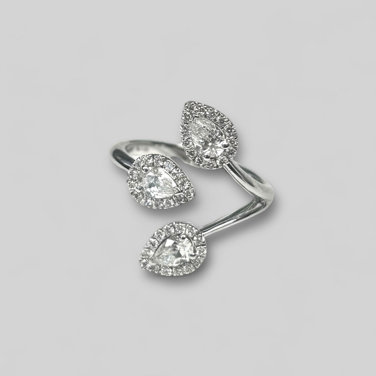 Anillo 18K y Diamantes. Ref: 372-3726