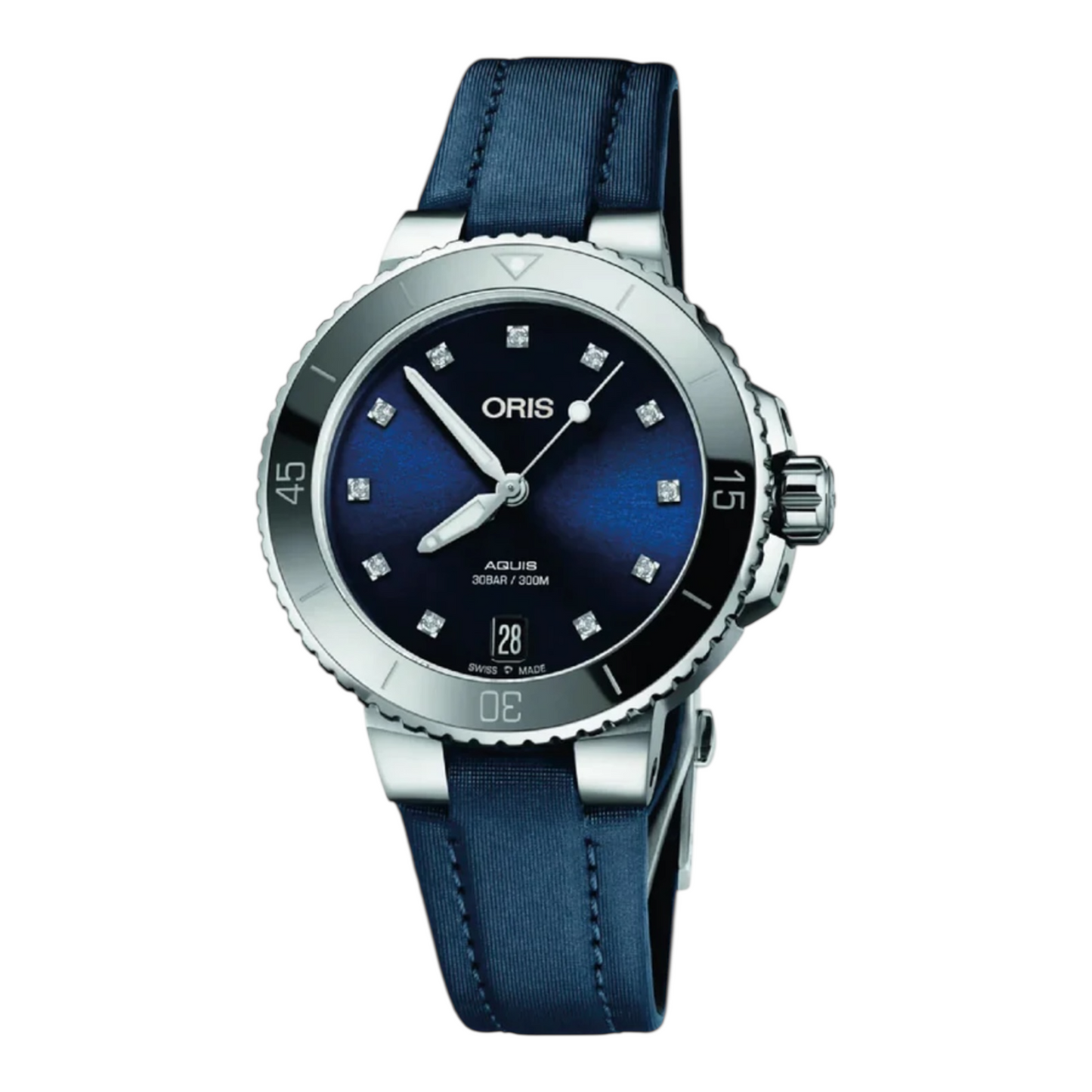 Aquis Lady 36.5mm Indices Diamantes 0173377314195