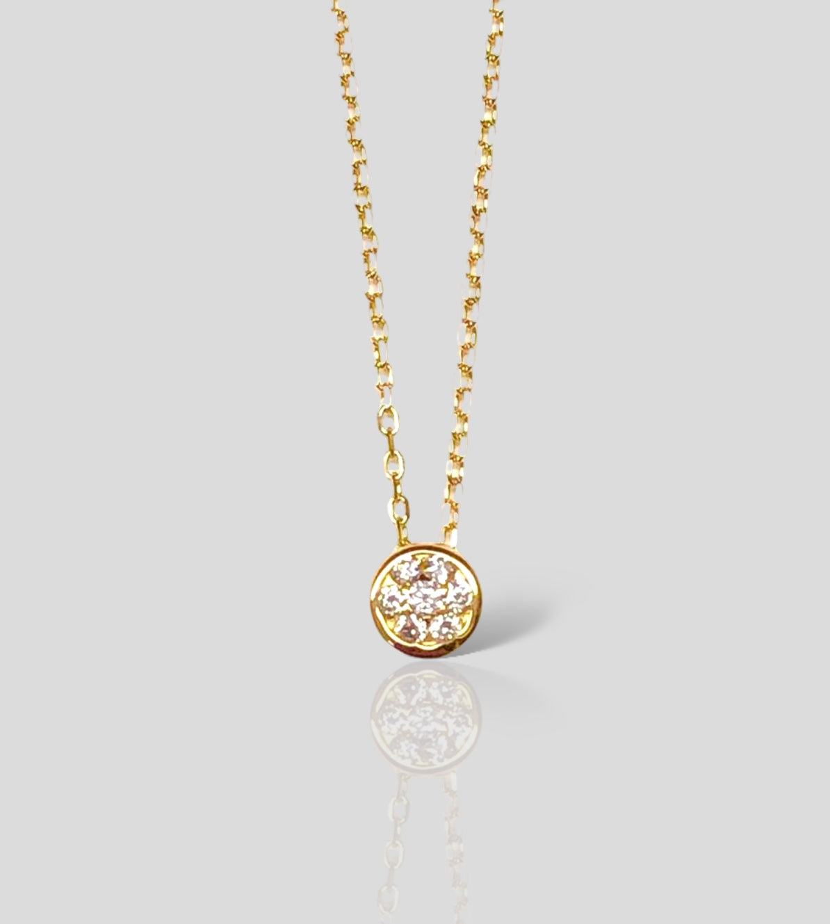 Dije Pendantif 14K y diamantes 297-01647-A