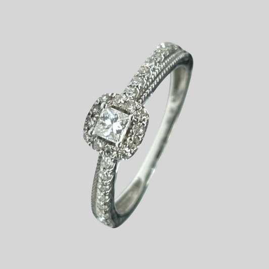 Anillo de Compromiso 14K SKR38945-40