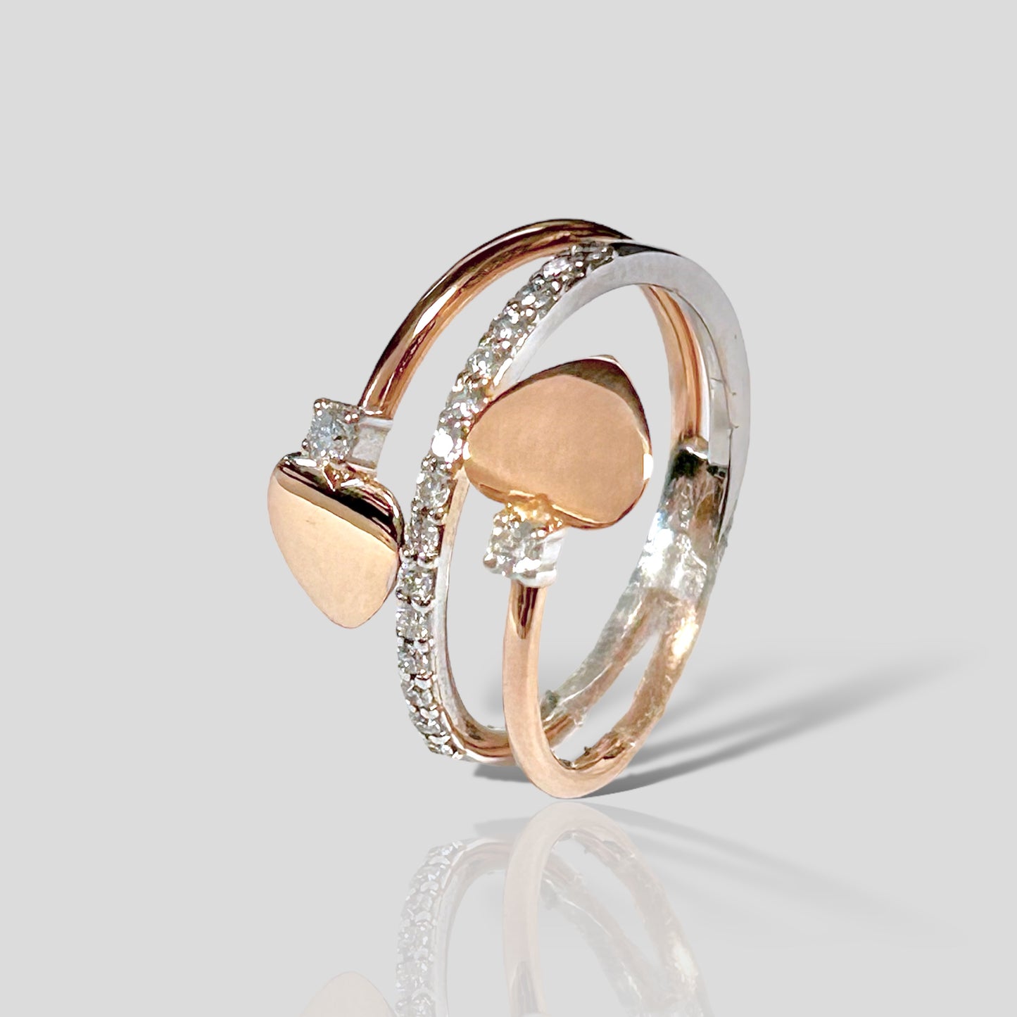 Anillo 18K y Diamantes 266-P4483