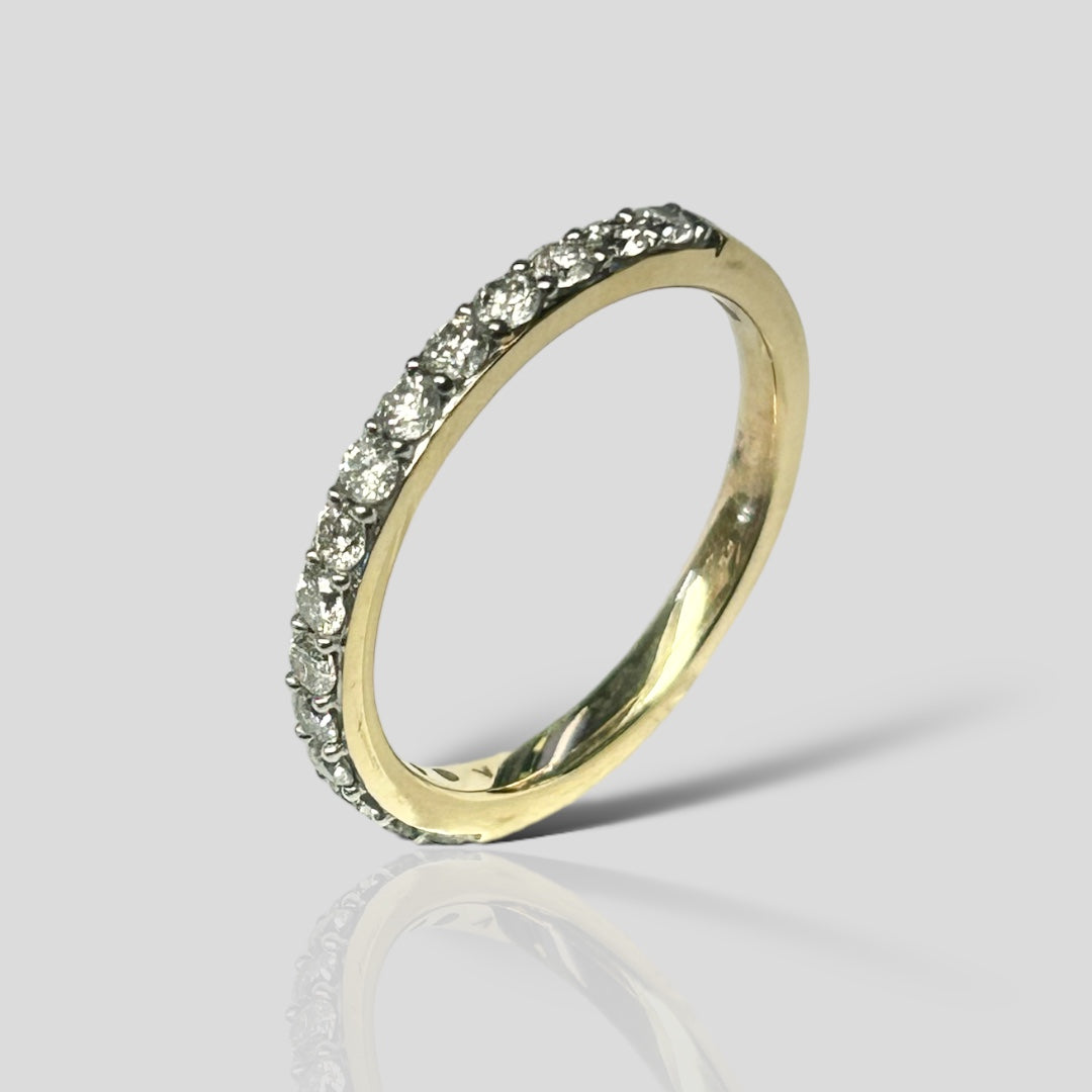 Churumbela Oro Amarillo 14K y diamantes .50ct SKR3142-50PJ