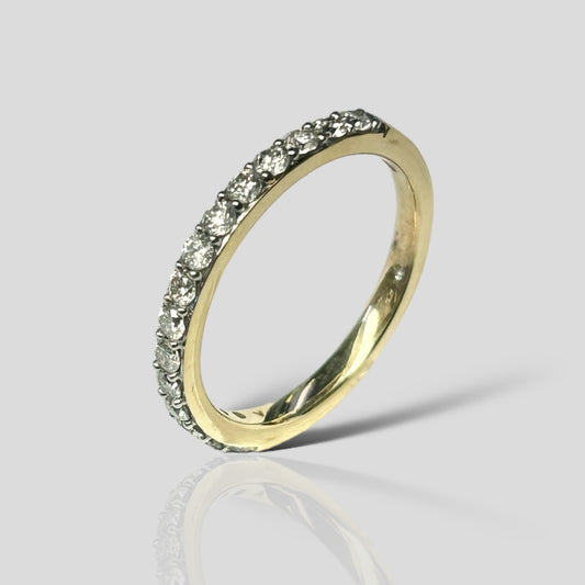 Churumbela Oro Amarillo 14K y diamantes .50ct SKR3142-50PJ