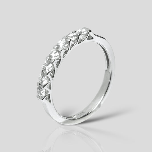 Churumbela Oro Blanco 14K y diamantes .51ct TW52805RWD4WN