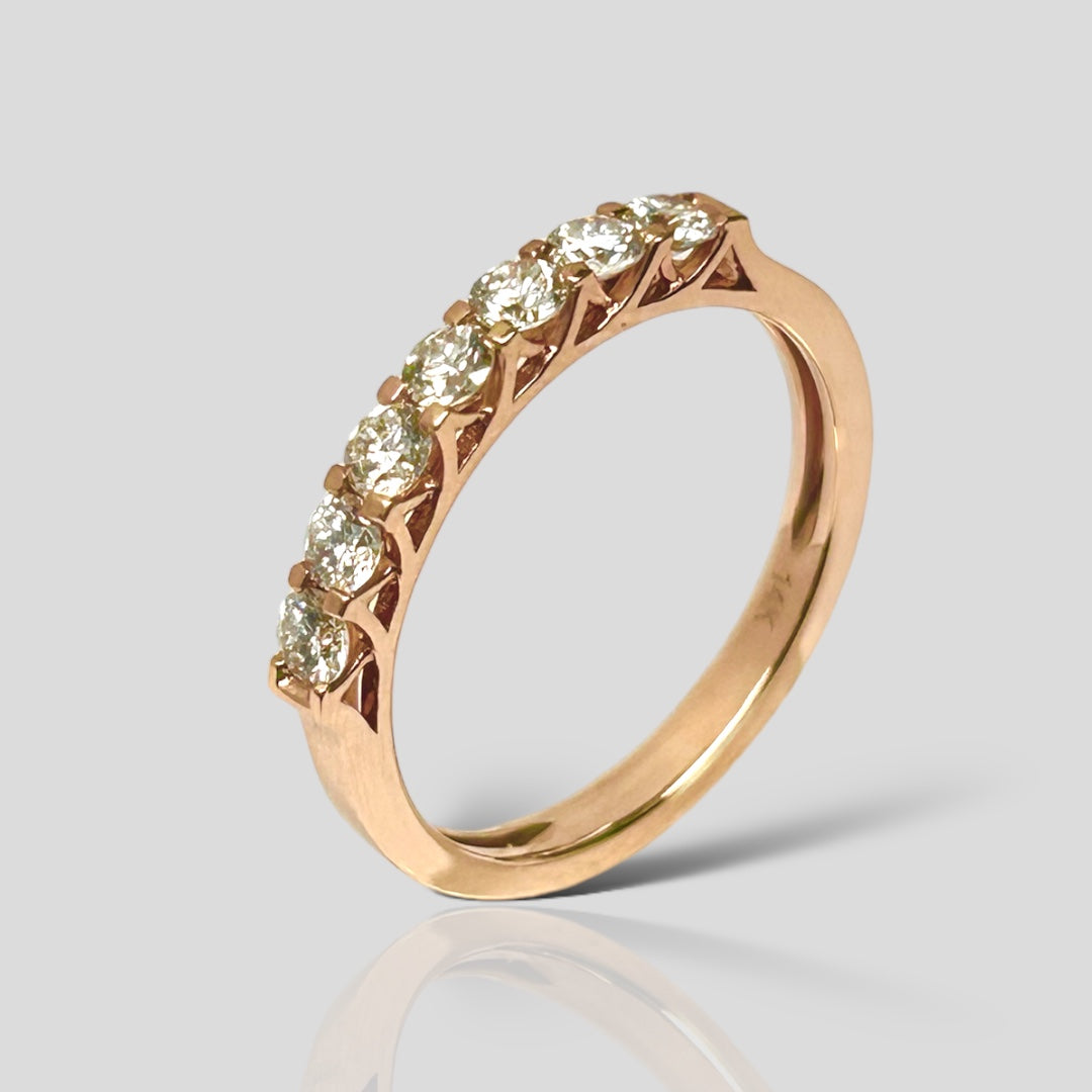 Churumbela Oro Rosa 14K y diamantes .51ct. TW52805RWD4RN