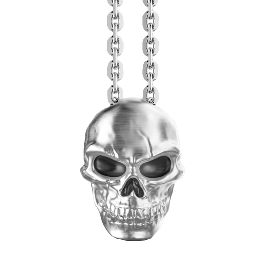 Collar Plata Skull EXC512