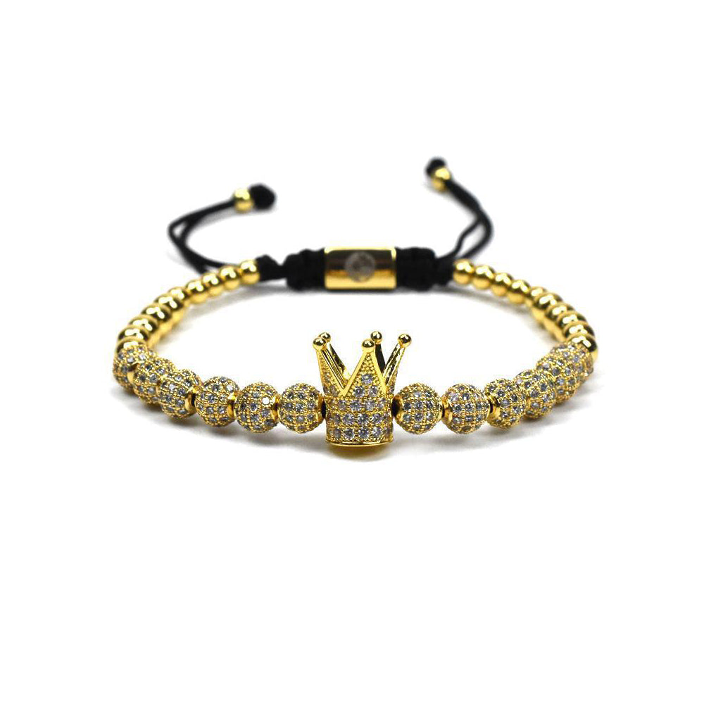 Pulsera Royal Collection Corona Dorada