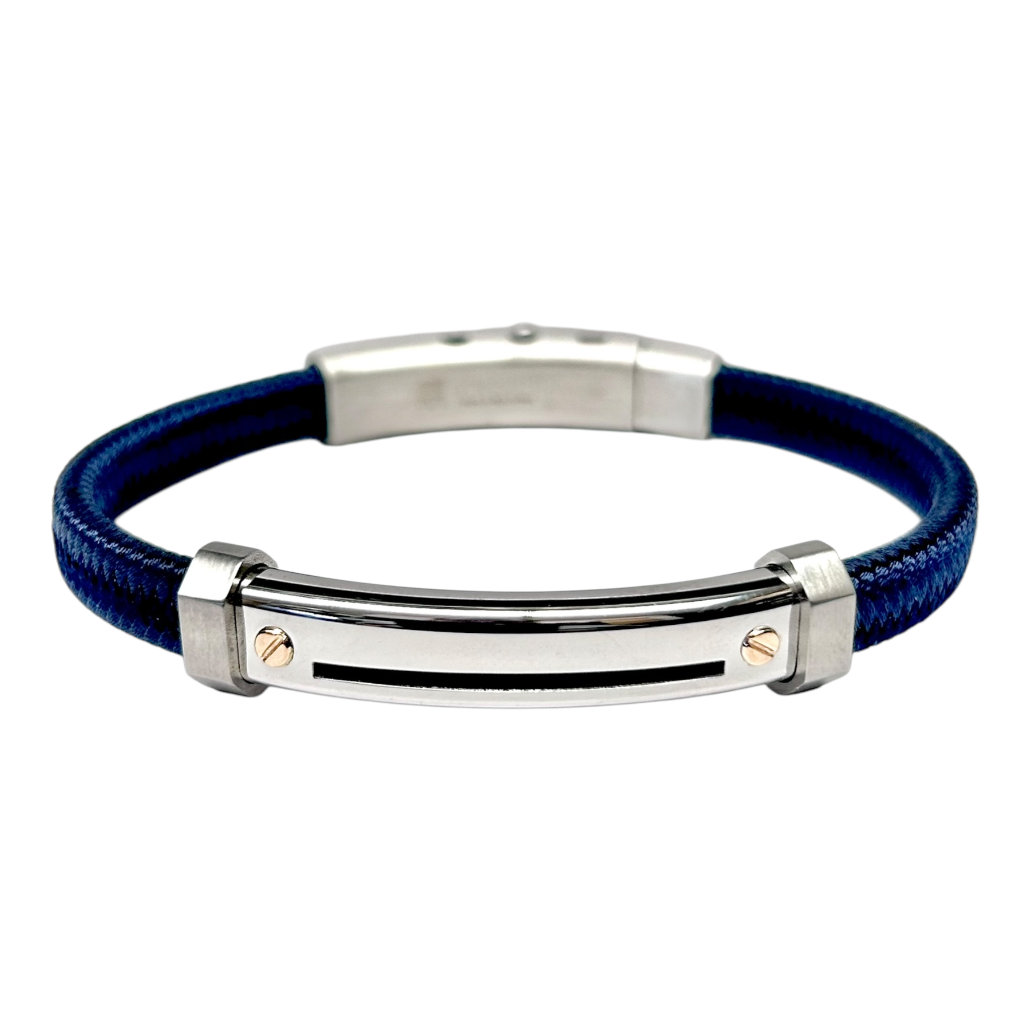 Pulsera Acero Azul BR-NAUTICO202
