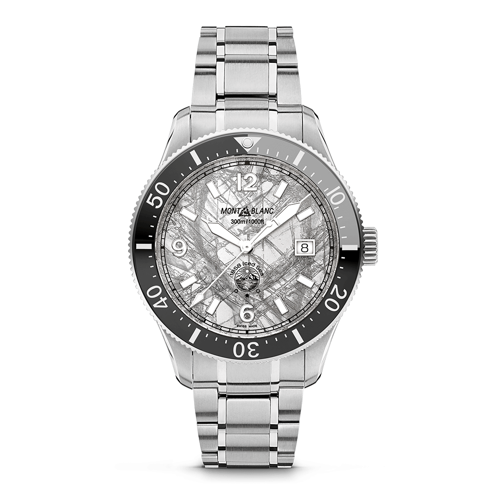 RELOJ MONTBLANC 1858 ICED SEA AUTOMATIC DATE GREY. 130793