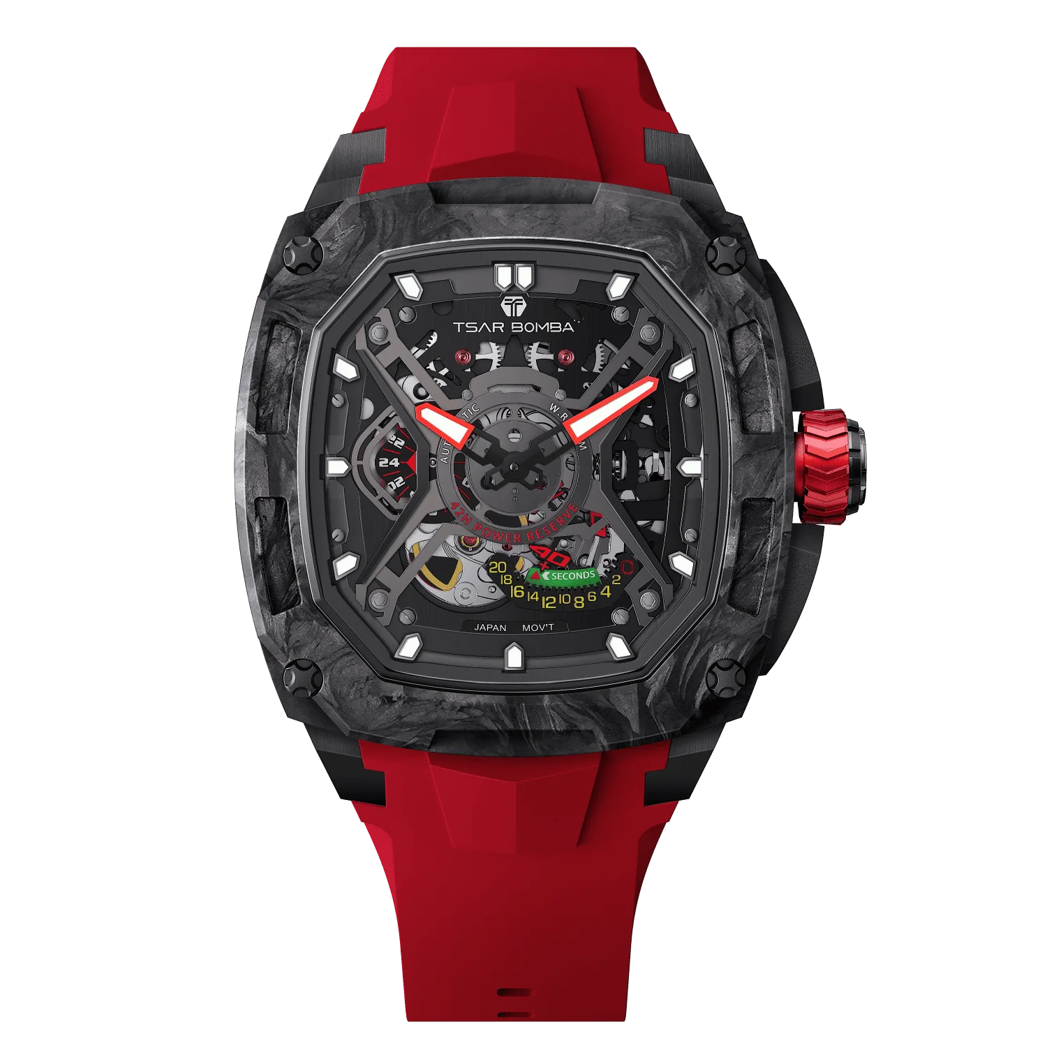 Dark Matter Automático Rojo TB8605-01