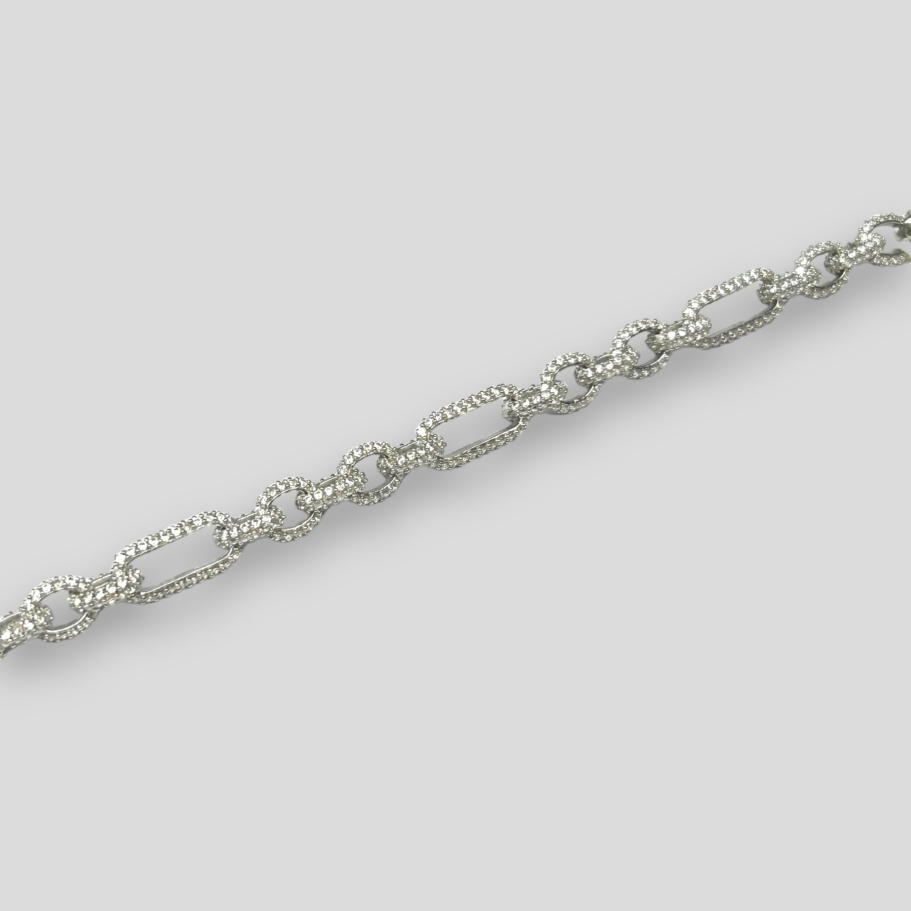 Pulsera Plata925 y Zirconia Mod: AL-PUL-CRI-B