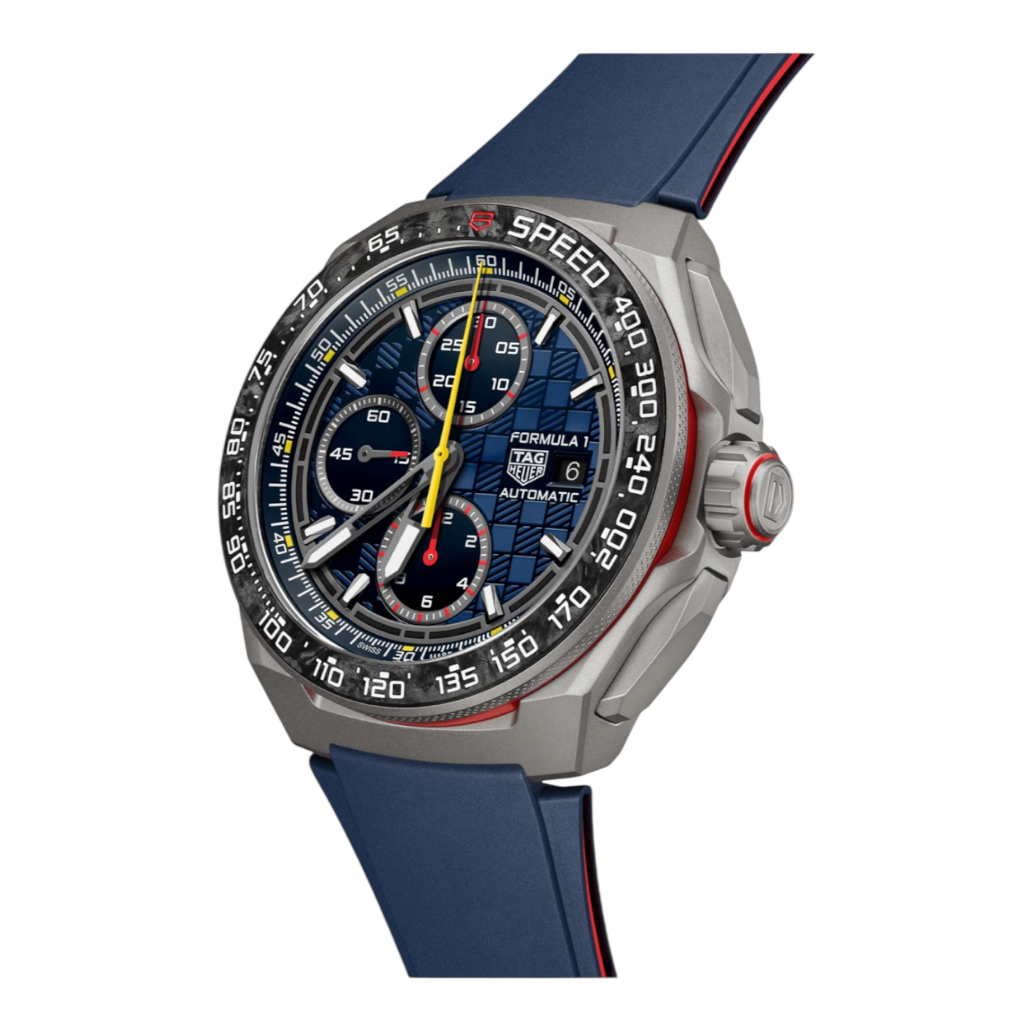 TAG HEUER FORMULA 1
CHRONOGRAPH X ORACLE RED BULL RACING
Automático, 44 mm, Titanio
CBZ2080.FT8091