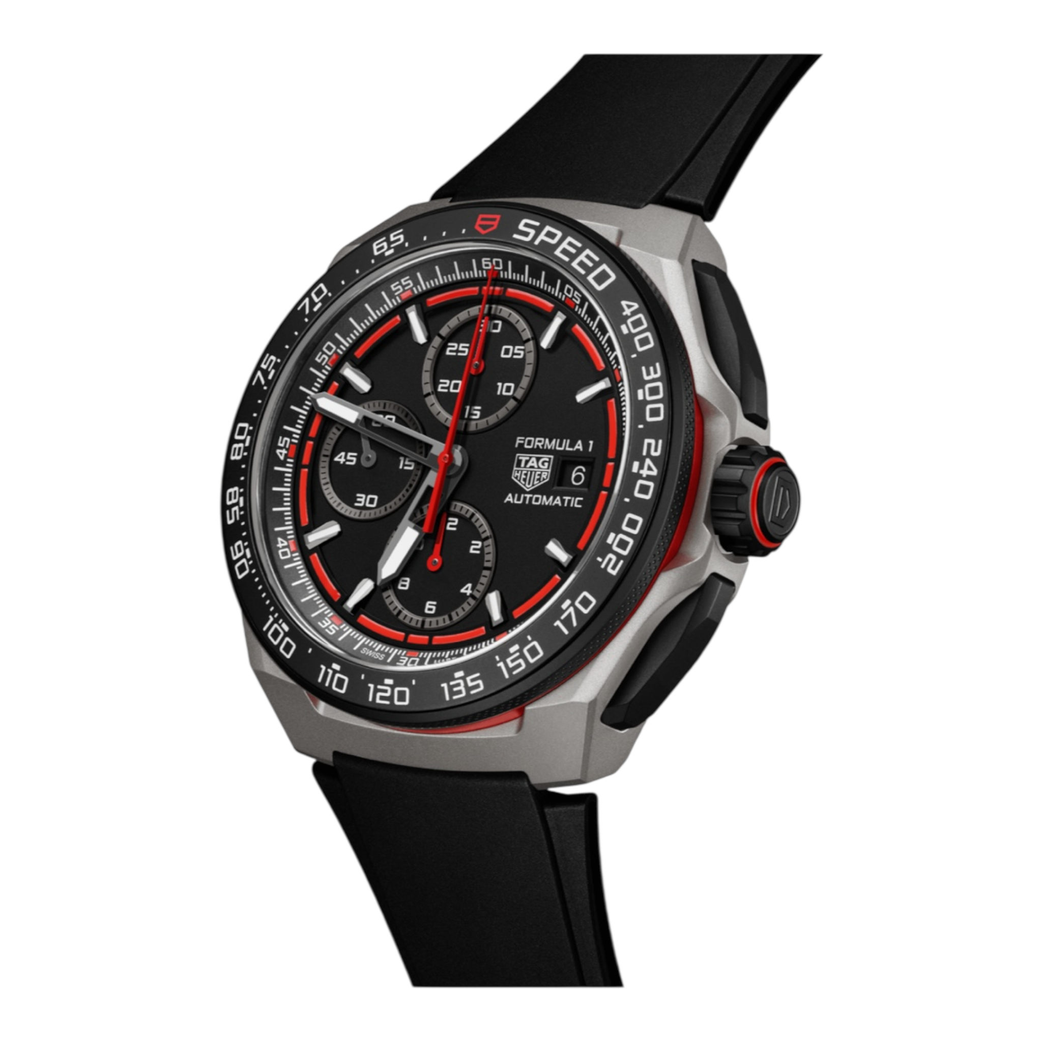 TAG HEUER FORMULA 1
CHRONOGRAPH
Automático, 44 mm, Titanio
CBZ2082.FT8096