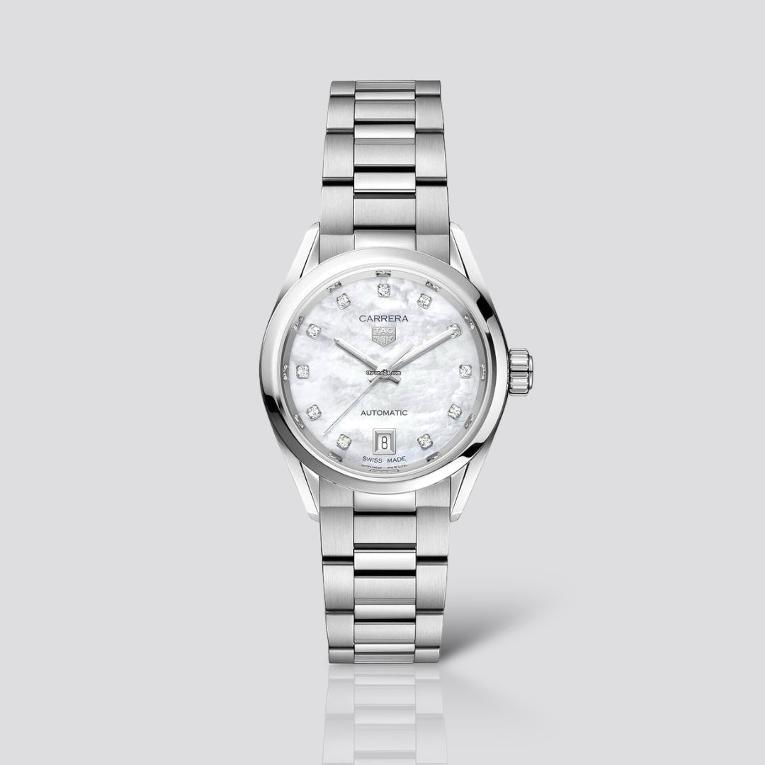 TAG HEUER CARRERA LADY DATE. WBN2412.BA0621