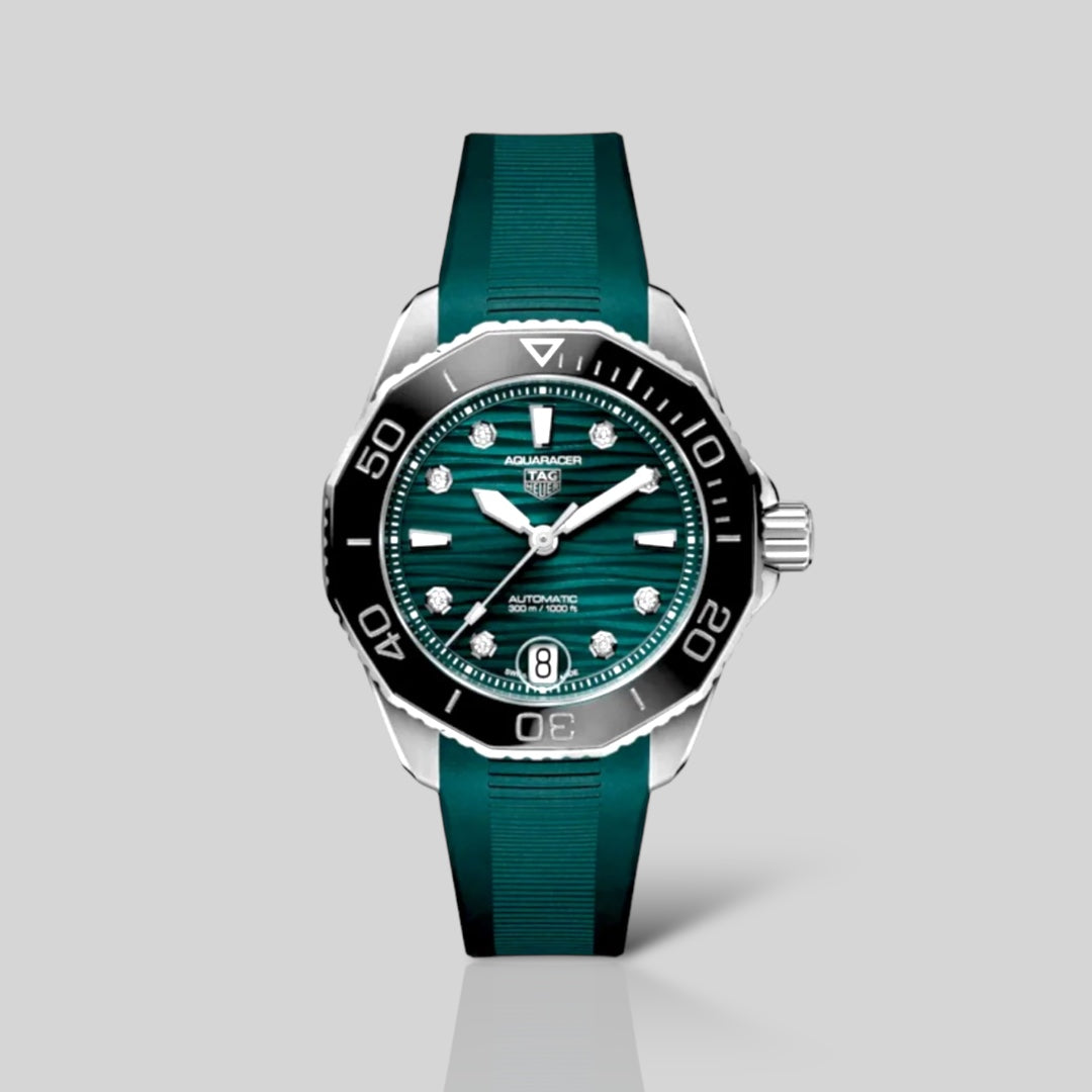 TAG HEUER AQUARACER
PROFESSIONAL 300 DATE
Automático, 36 mm, Acero
WBP231G.FT6226
