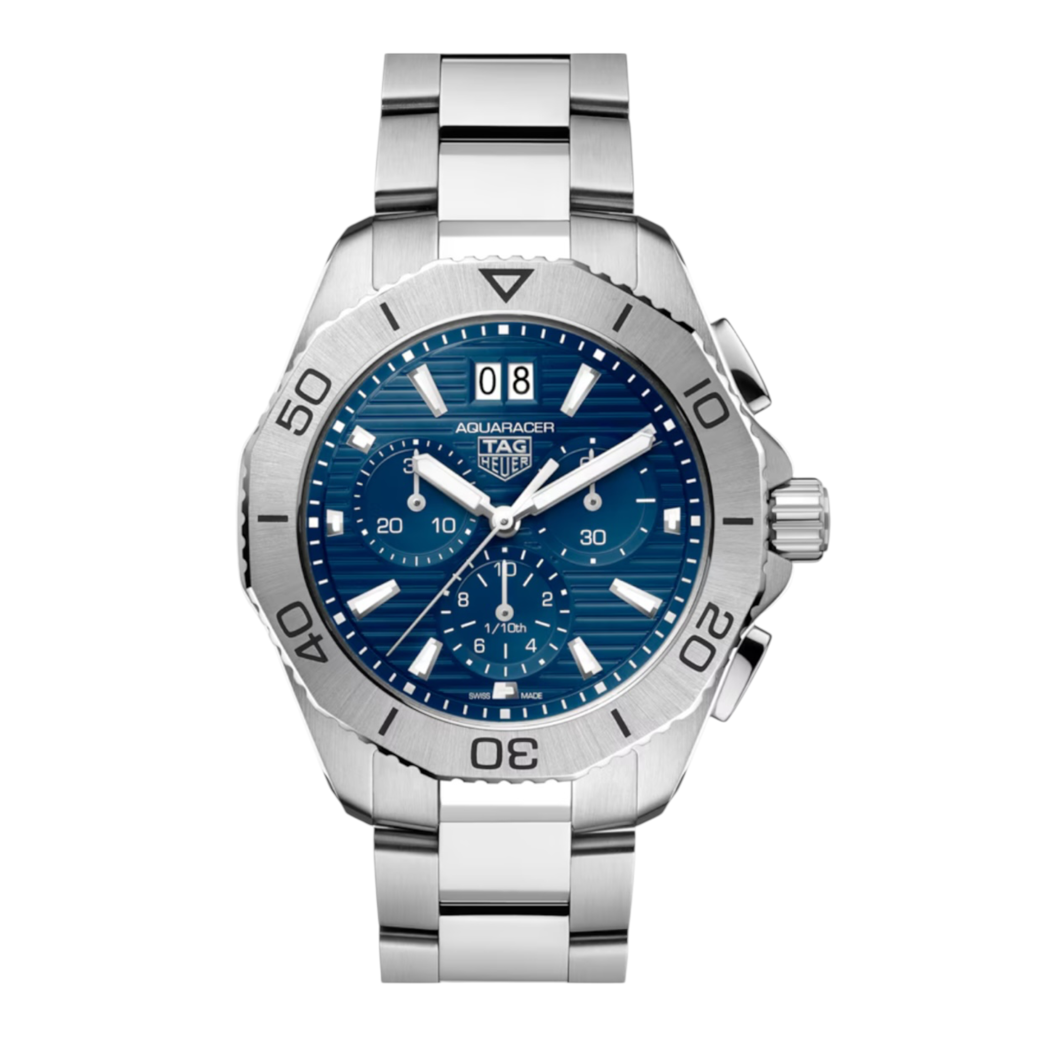 TAG HEUER AQUARACER
PROFESSIONAL 200 CHRONOGRAPH
Cuarzo, 40 mm, Acero
CBP1113.BA0627