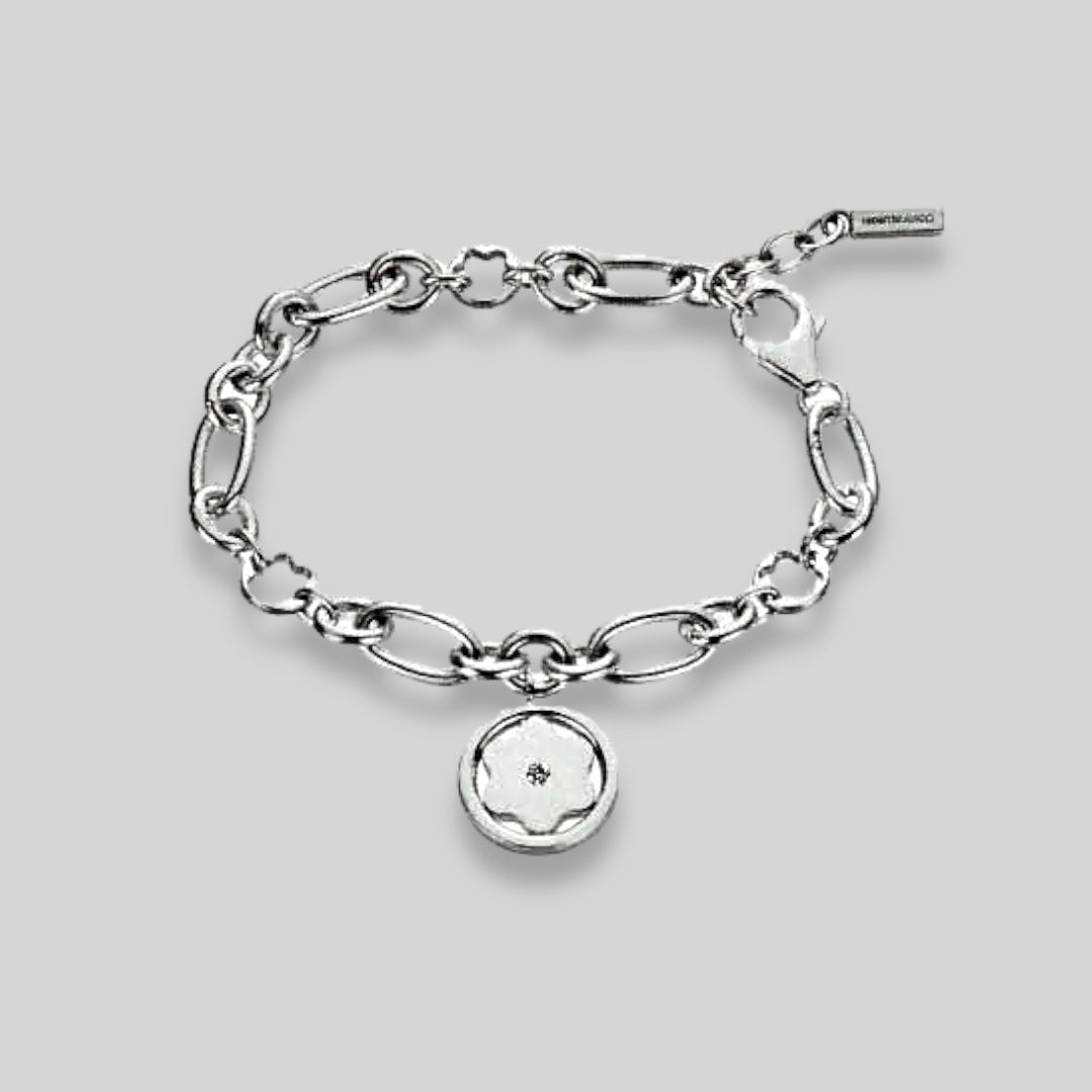 Pulsera Star con Diamante en Plata925 Ref:36653