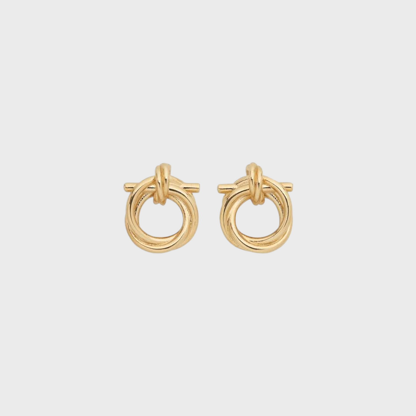 Aretes Twist Mini Dorados 765593