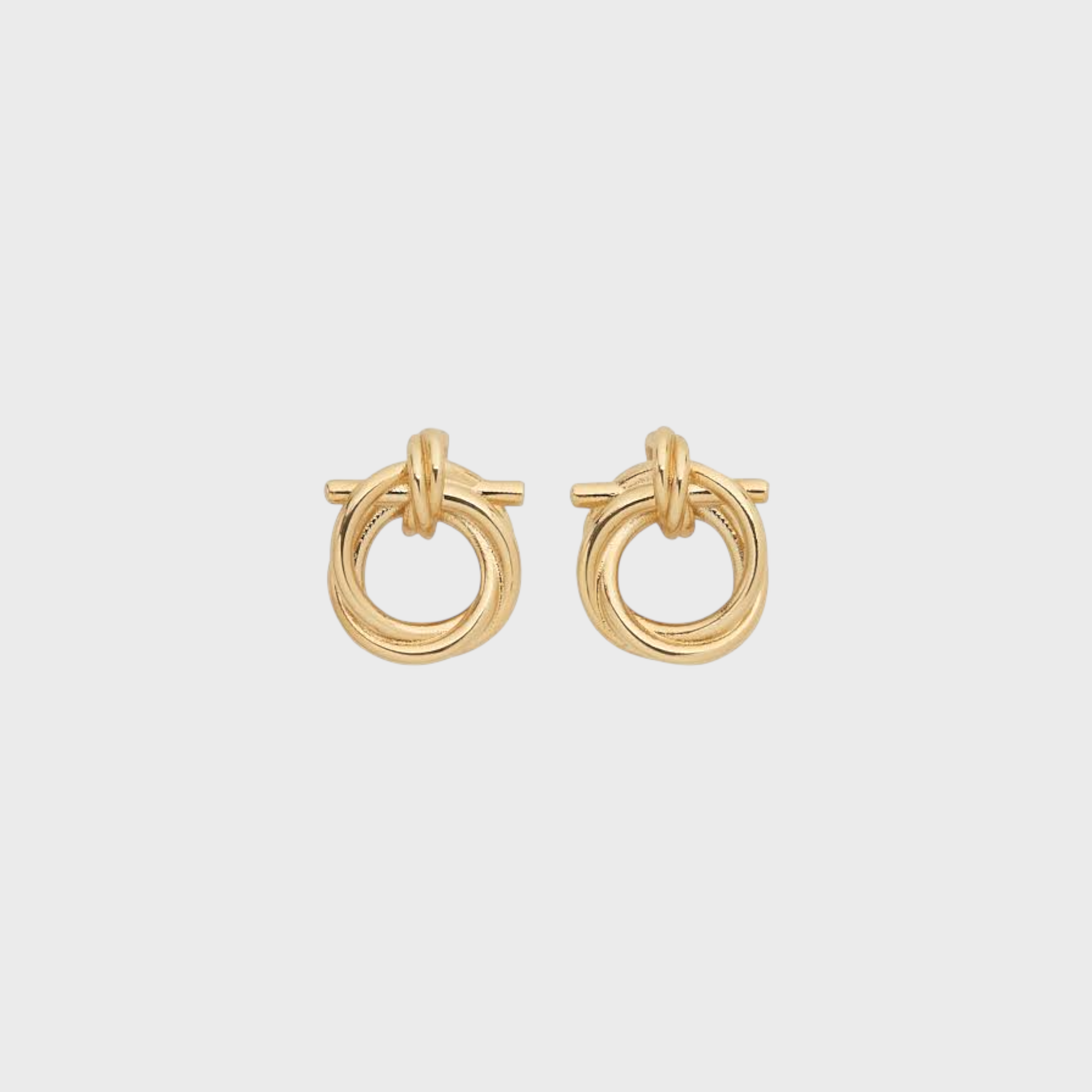 Aretes Twist Mini Dorados 765593