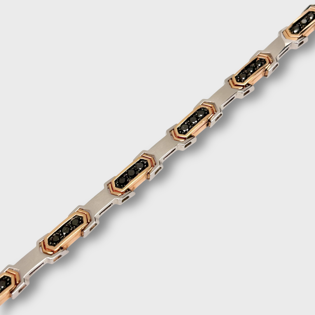 Esclava 18K y Diamantes EB378B