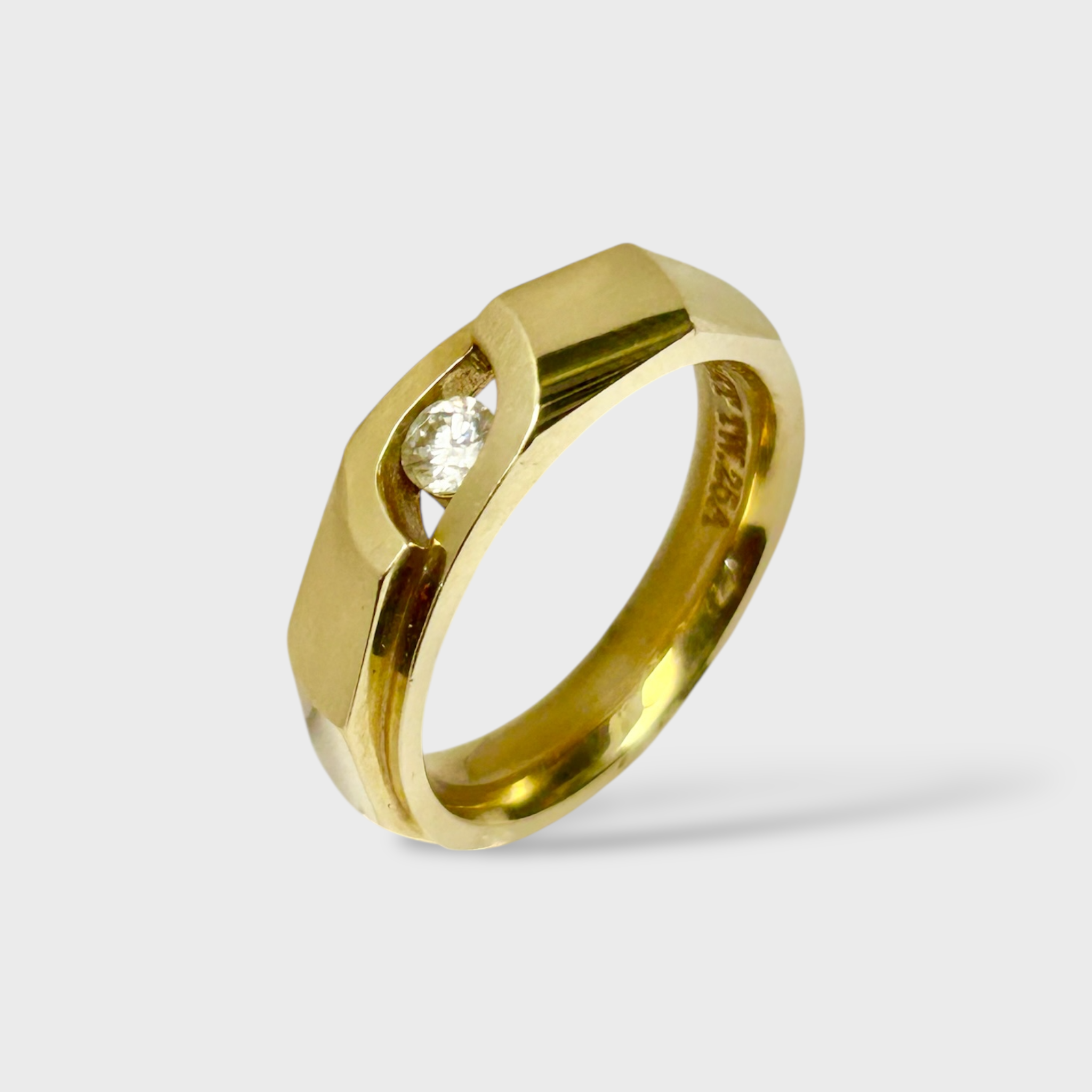 Anillo 14K y Diamantes BJANI386