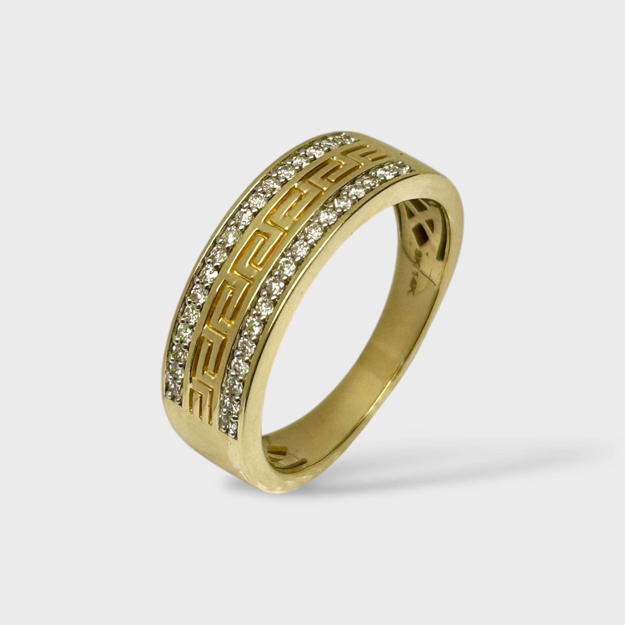 Anillo 14K y Diamantes SKR33973-25