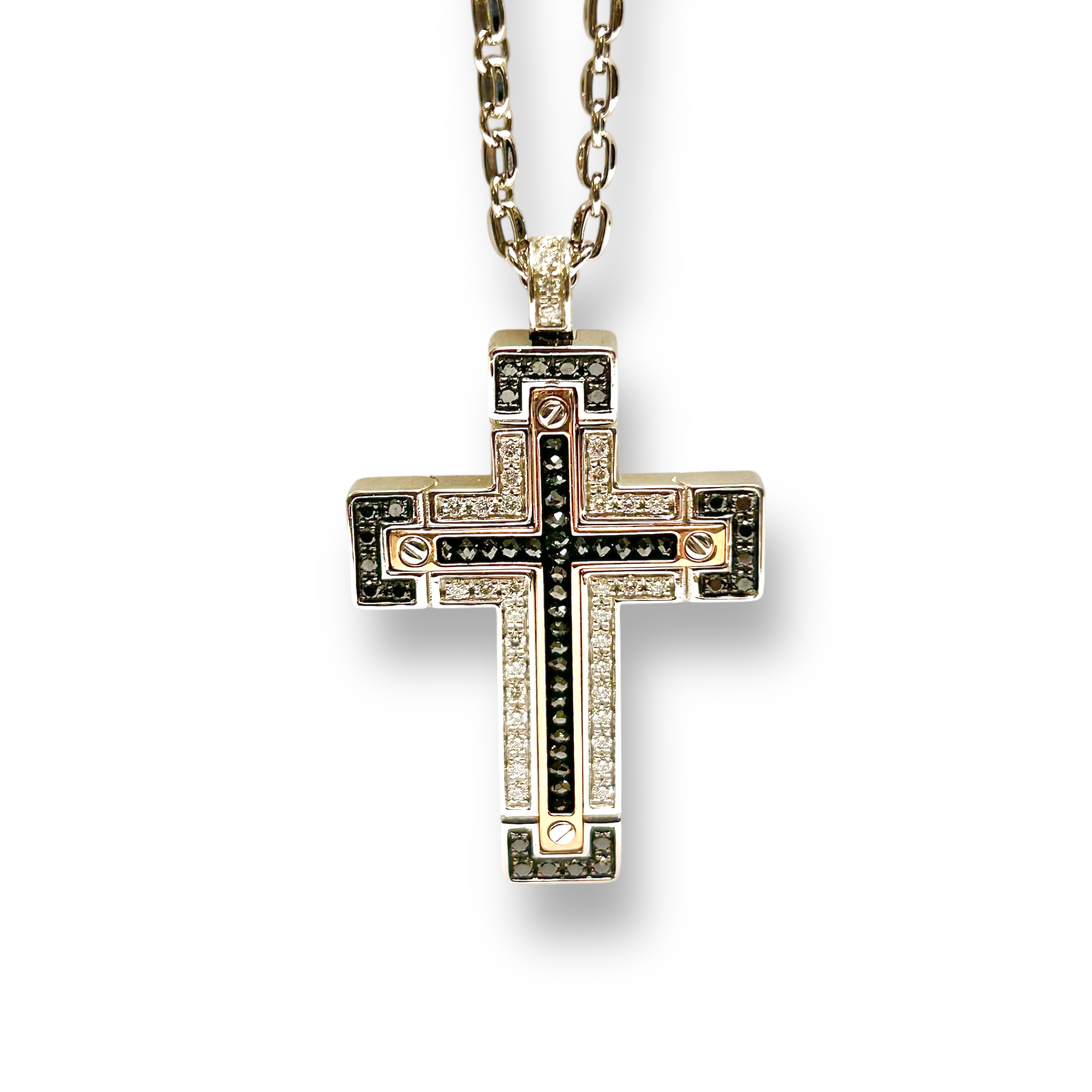 Cruz 18K y Diamantes UC126BR