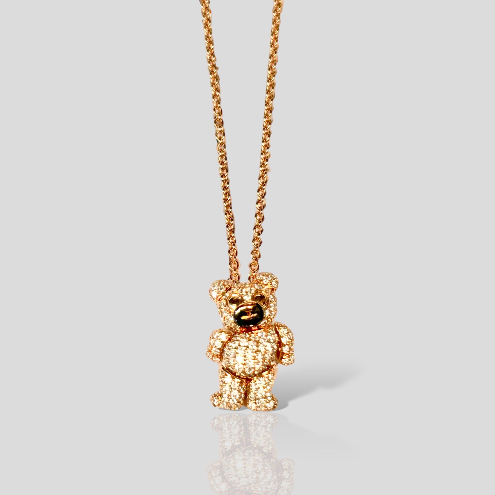 Dije Teddy Pave 18k Diamantes 289-VP9086