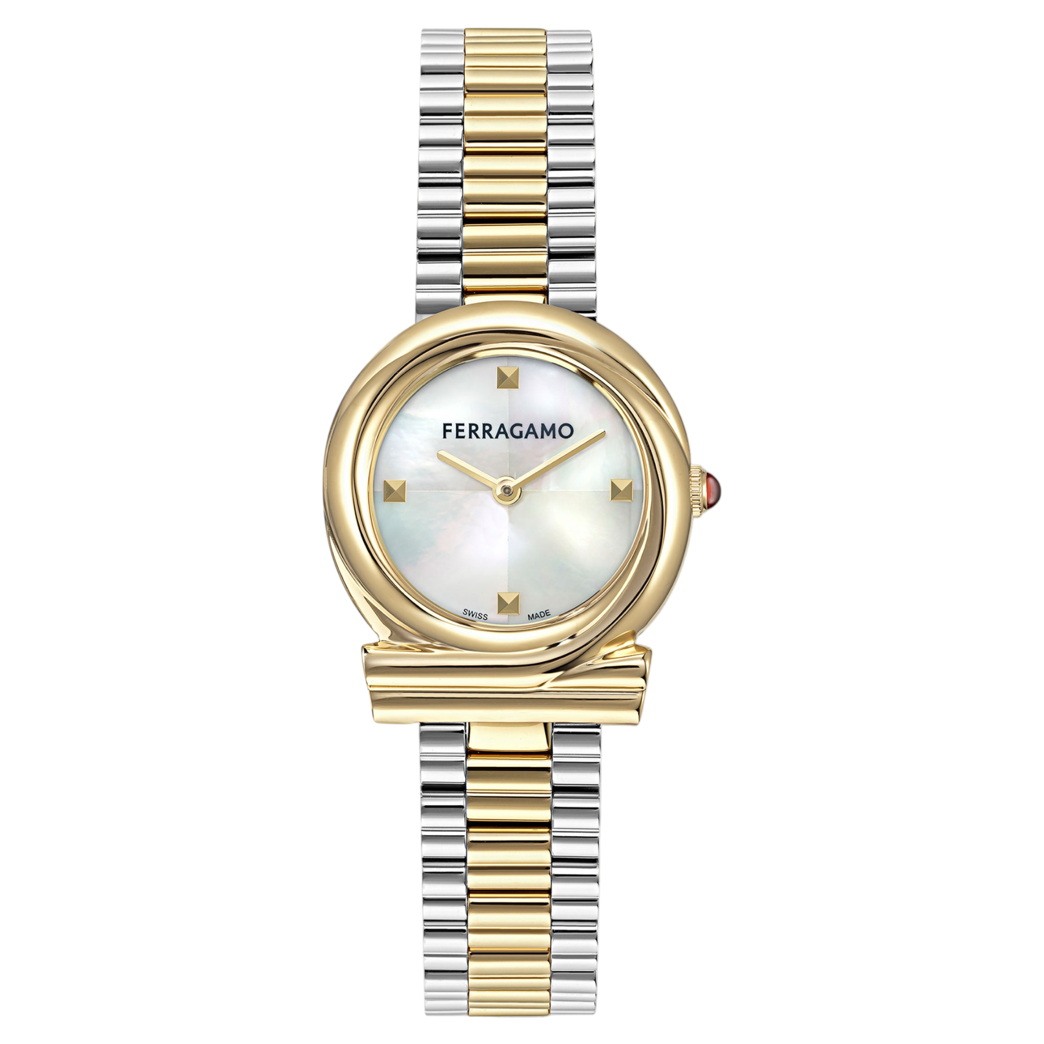 Reloj Ferragamo Twist Dos Tonos SFVB01225