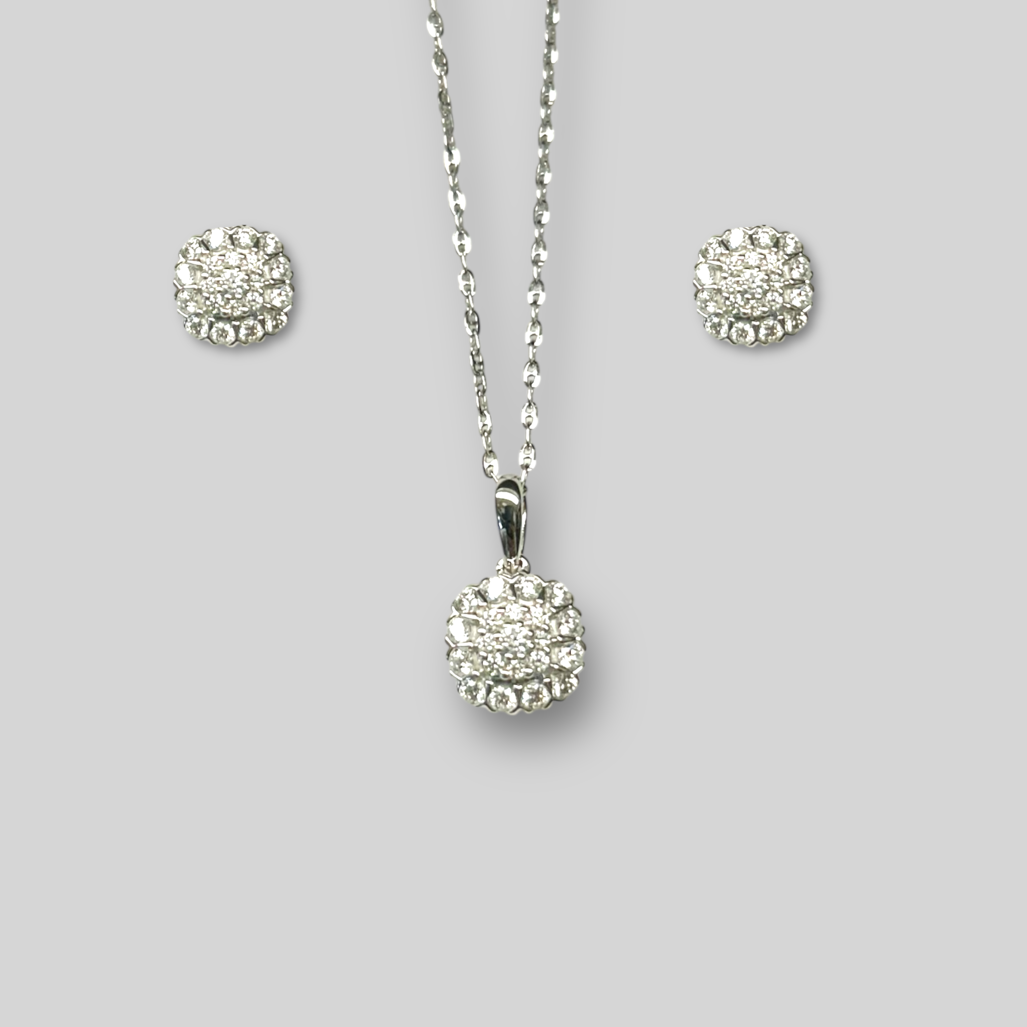 Juego 14K y Diamantes ASP42