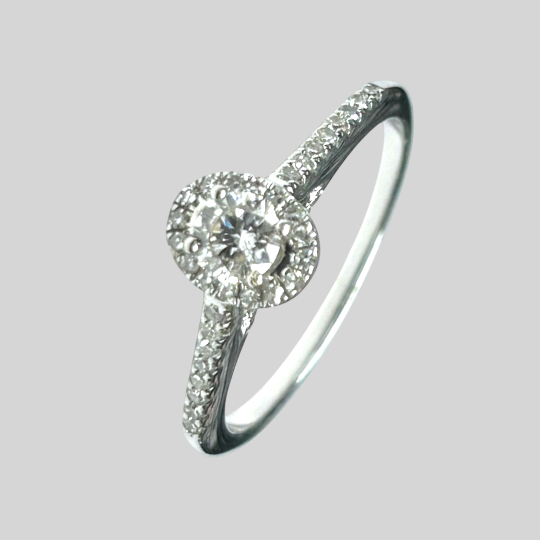 Anillo Compromiso 14K SKR27416-55