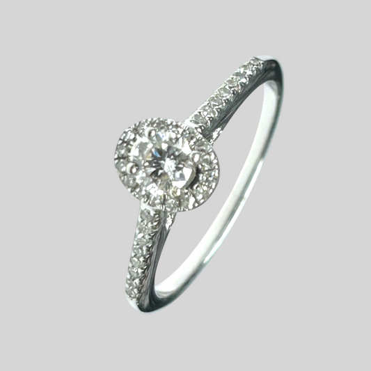 Anillo Compromiso 14K SKR27416-55