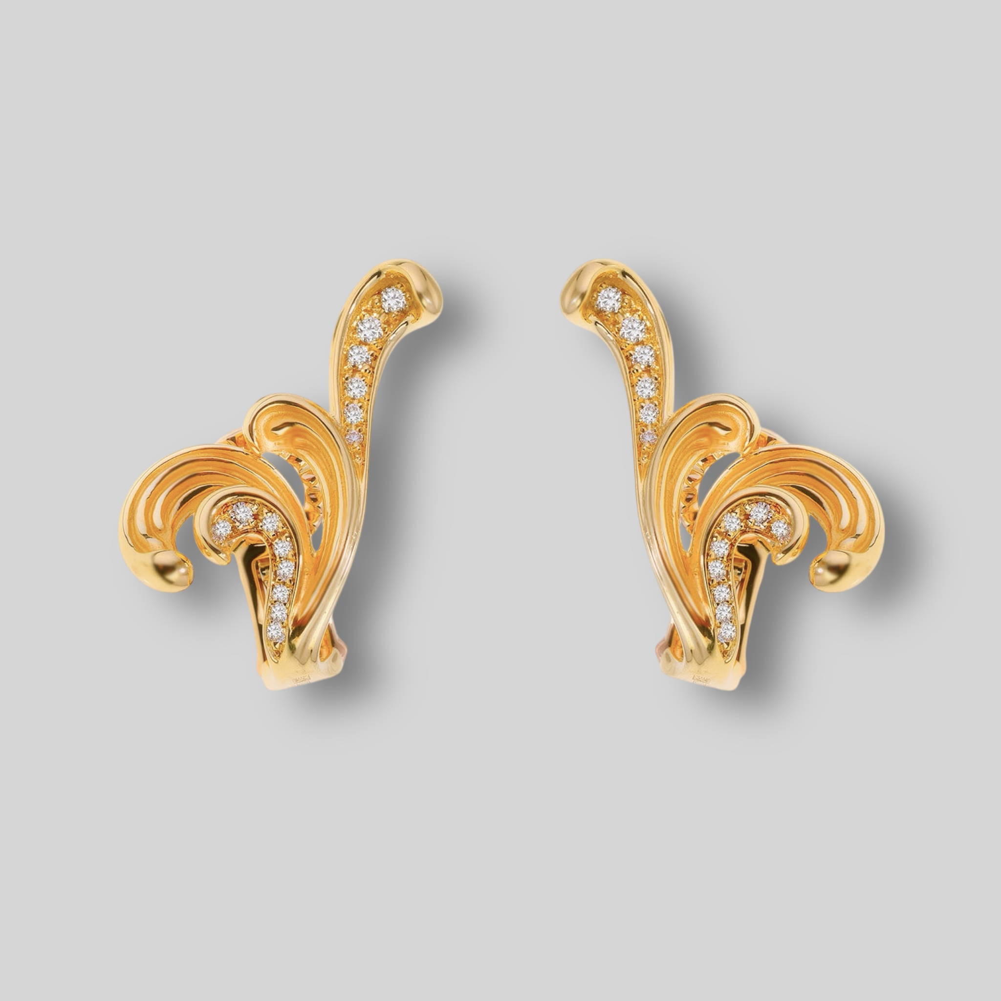 Aretes Origen 18K y Diamantes DA14052010101