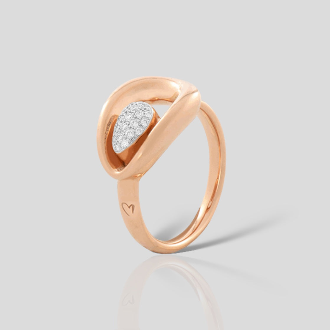 Anillo 18K y Diamantes 434654