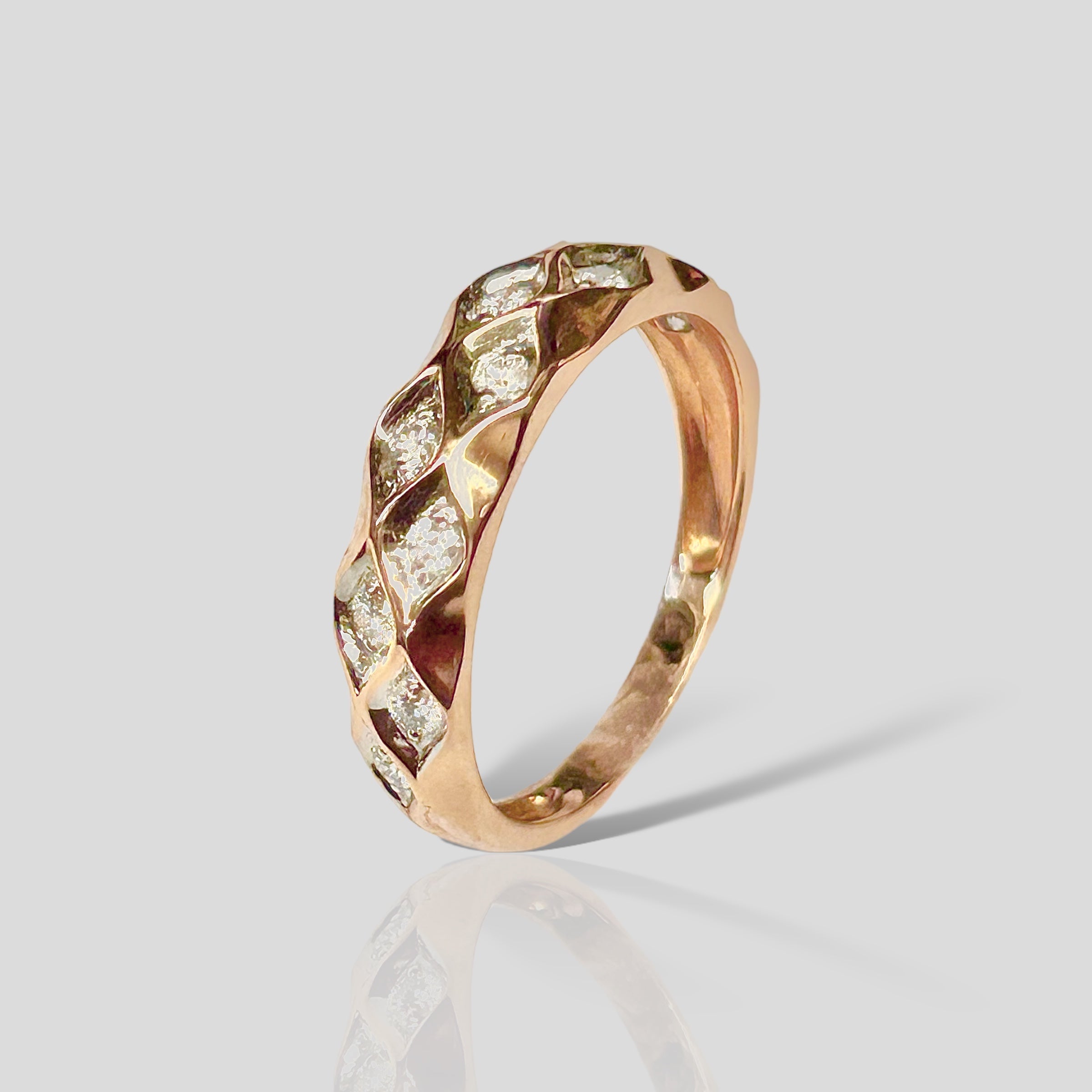 Anillo 18K y Diamantes 42546QWD8RN