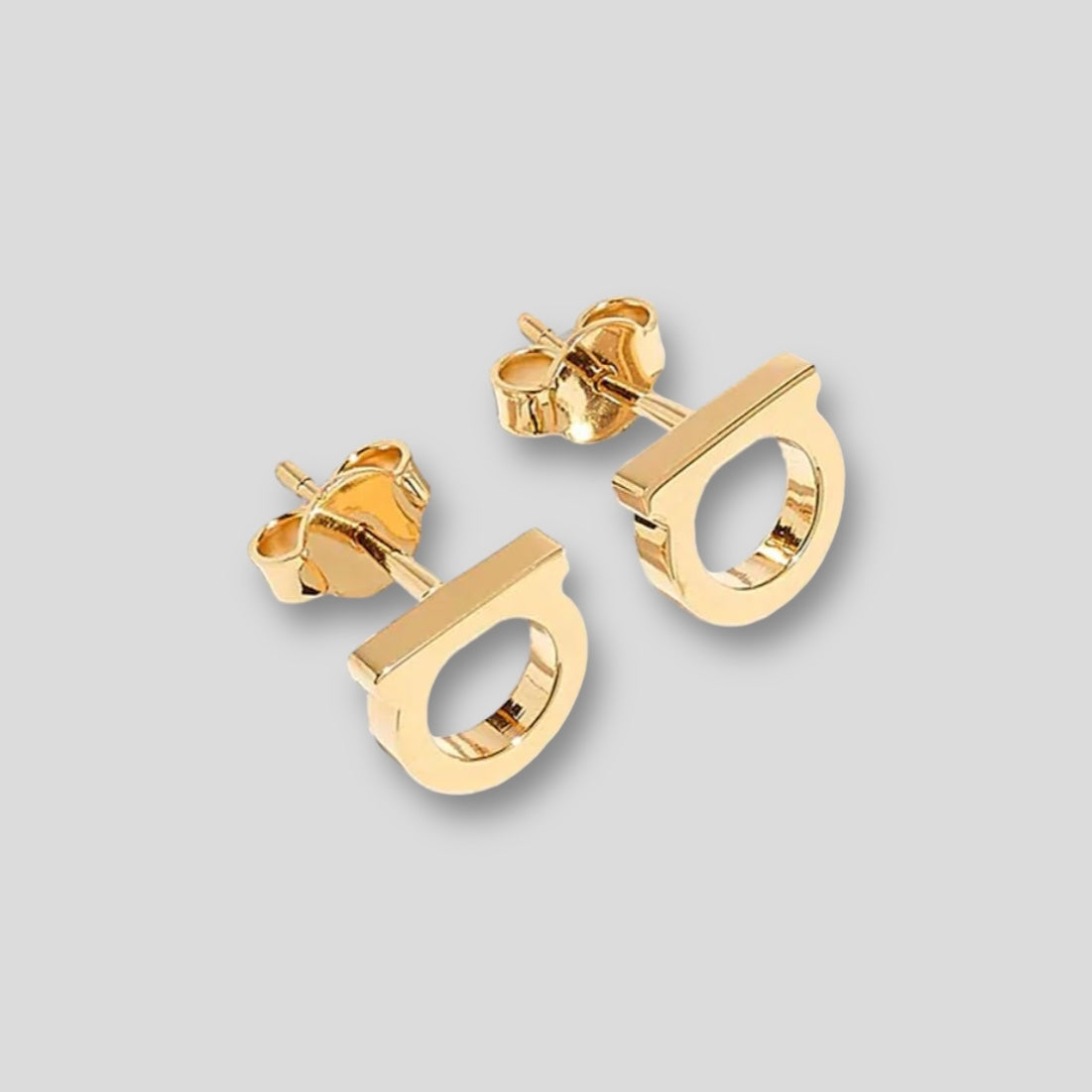 Aretes Gancini Dorados Chicos 696432