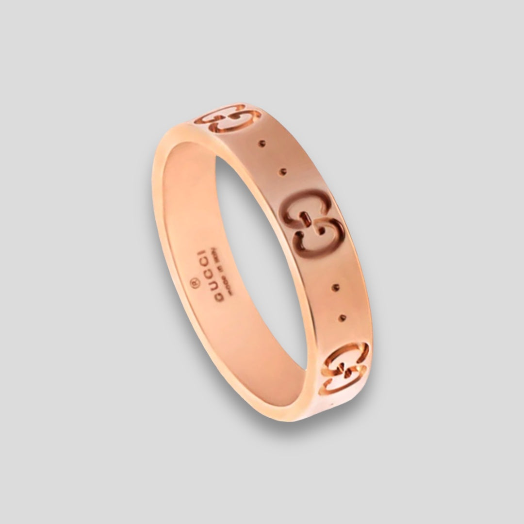 Anillo Icon Oro Rosa 18K  Mod:YBC152045001