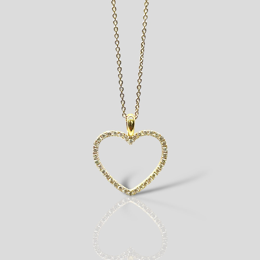 Collar Oro Amarillo 18K y Diamantes 370-XN4632-A