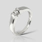 Anillo de Compromiso 14K Br .20ct E-198-B