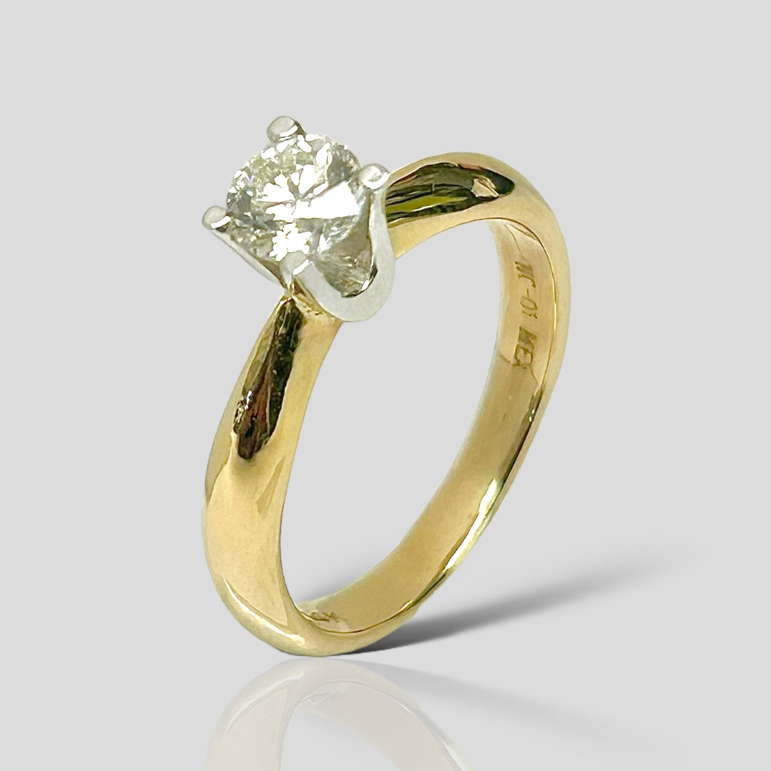 Anillo de Compromiso 14K      Br .40ct MR-SOL-001-40