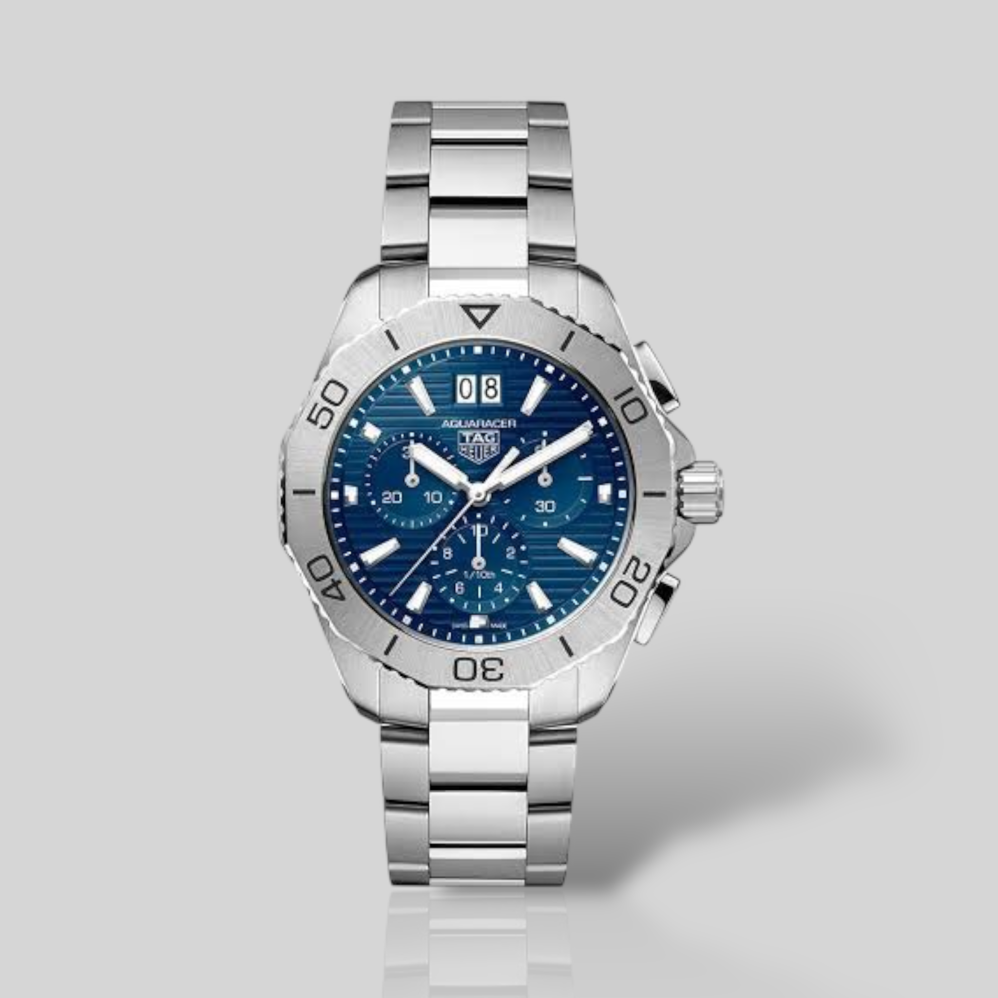 TAG HEUER AQUARACER
PROFESSIONAL 200 CHRONOGRAPH
Cuarzo, 40 mm, Acero
CBP1113.BA0627