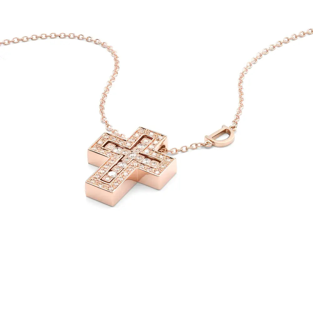 Collar Belle Epoque Oro Rosa 18K y Diamantes (.38cts) MEDIANO 20083492