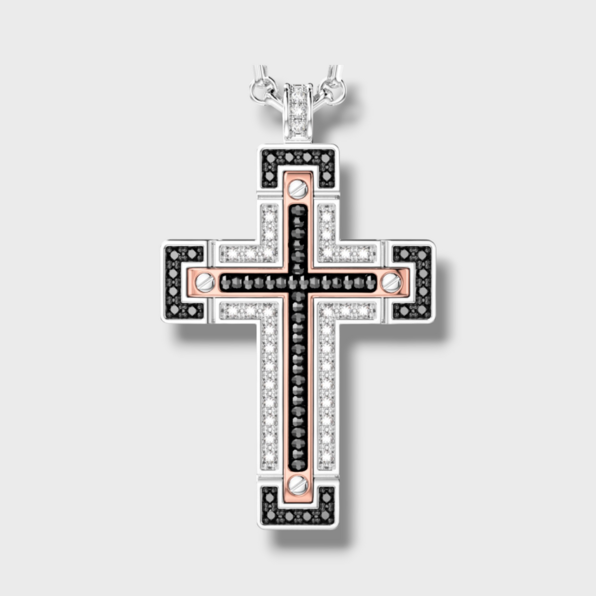 Cruz 18K y Diamantes UC126BR