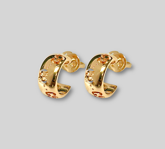 Aretes Icon 18K. Mod:YBD80436100200U