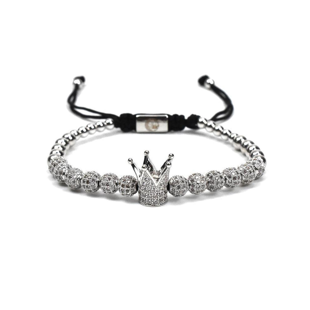 Pulsera Royal Collection Corona Plata