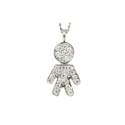 Collar Niño 18K y Brillantes 289-VP20956